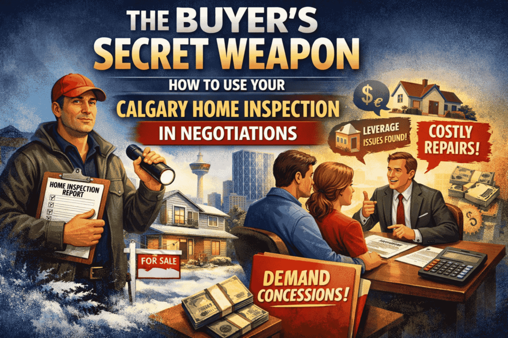The Buyer’s Secret Weapon: How to Use Your Calgary Home Inspection in Negotiations
