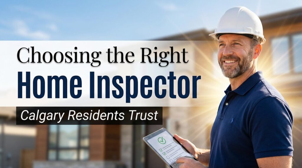 Choosing the Right Home Inspector Calgary Residents Trust
